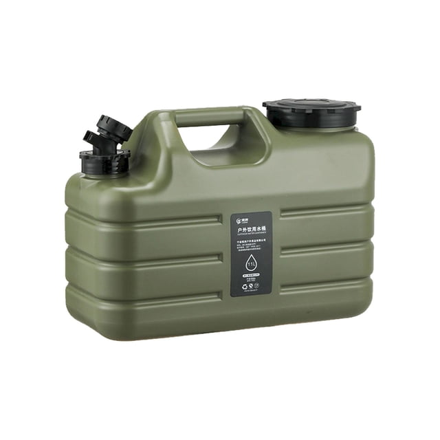 Gkeoshab Storage Containers Storage container Water Container Water Storage Jug With Faucet Portable Water Barrel Water Bucket Water For Camping Picnic Home & Garden