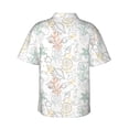 thumbnail image 3 of Goofa Sea Animals Hawaiian Shirt for Men, Unisex Summer Beach Casual Short Sleeve Button Down Shirts,Aloha Tropical Floral print shirt-Large, 3 of 9