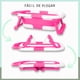 thumbnail image 4 of TINA DE BAÑO PARA BEBÉ ANGELIN PLEGABLE OSO ROSA, 4 of 6