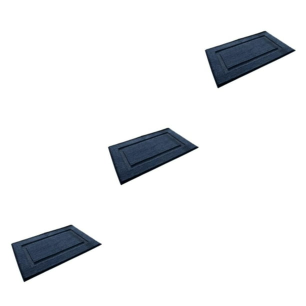 Cateissary Alfombrilla duradera - Alfombrilla impermeable cómoda y elegante para baño Alfombra de baño azul 40 * 60 cm Type1 NO1