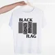 thumbnail image 3 of Camiseta de manga corta con cuello redondo para hombre y mujer, camisa con estampado de Henry Rollins, banda de Punk Rock, bandera negra, moda informal de verano, 3 of 5