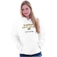 thumbnail image 3 of Raging Chocoholic Funny Foodie Hoodie Sweatshirt Women Brisco Brands X, 3 of 4
