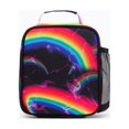 thumbnail image 2 of Hype - Fiambrera / Lunchera Midnight Diseño Arco Iris (Negro), 2 of 7