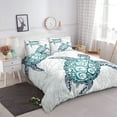 thumbnail image 2 of Move Over Blue Turtle Bedding Sets King Ocean Duvet Cover Set Sea Turtle Pattern Microfiber No Filling, 2 of 7