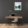 thumbnail image 3 of Popp, Grace 15x18 White Modern Wood Framed Museum Art Print Titled - Mossy Reflections II, 3 of 4