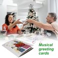 thumbnail image 2 of Christmas music card pattern beautiful exquisite lovely three-dimensional greeting card, 2 of 5