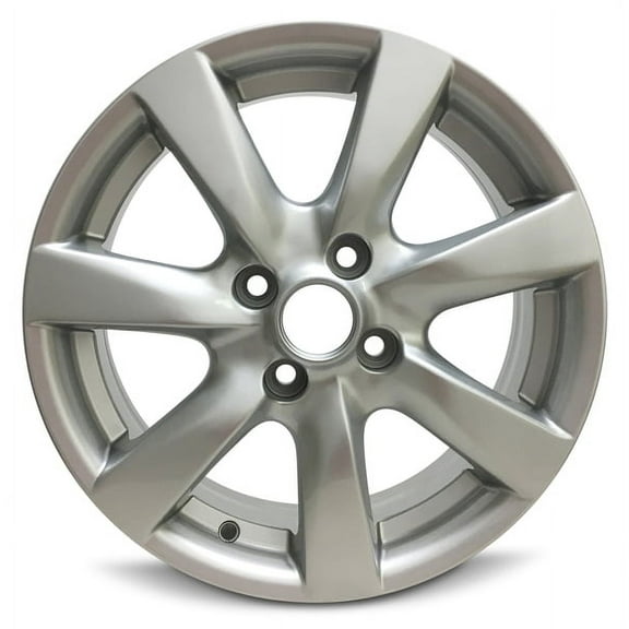 New OEM Replacement Wheel 15x5.5 in for 2012-2016 Nissan Versa Painted Silver 15 inch Aluminum Rim
