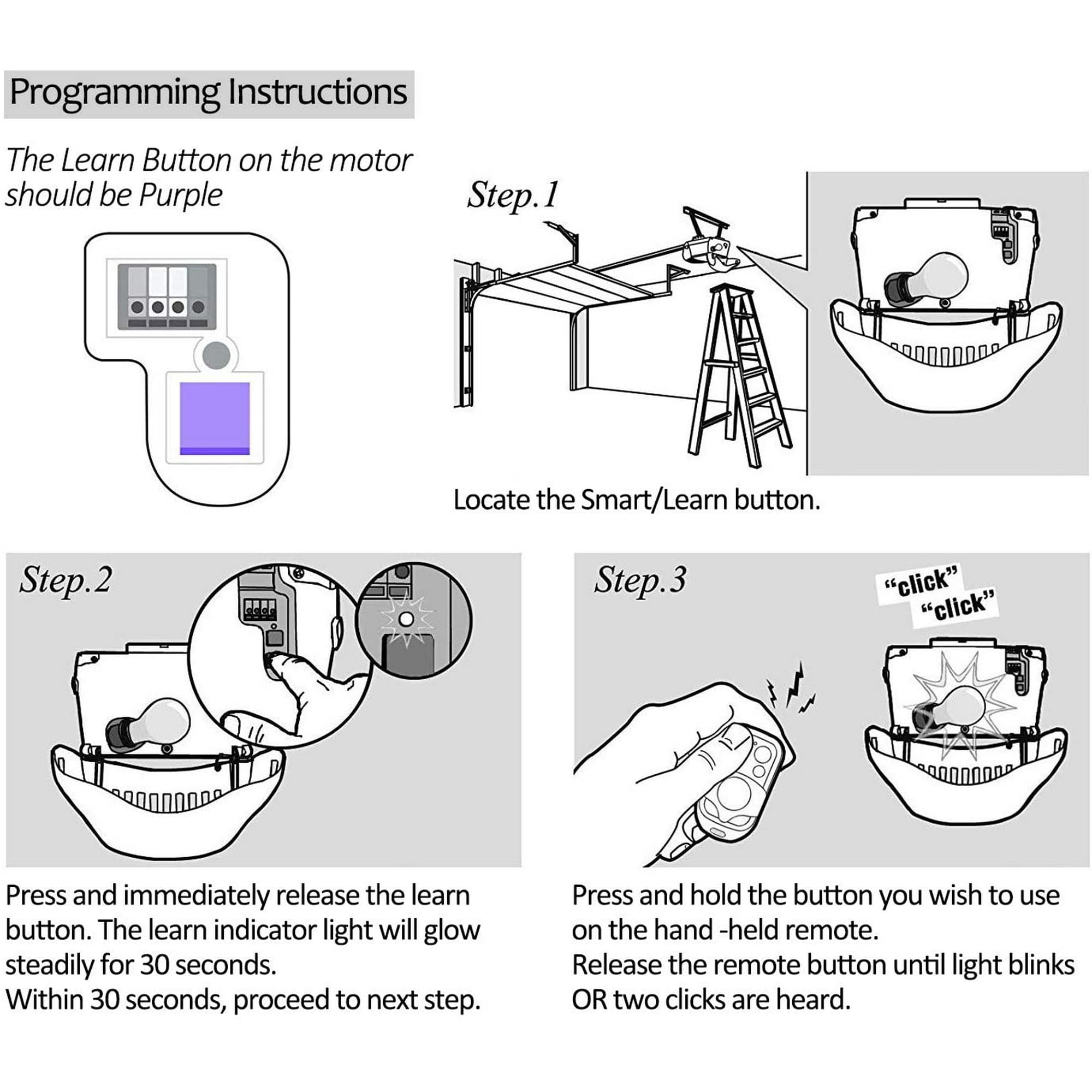 How To Program A Chamberlain Garage Remote 953cd Dandk Organizer