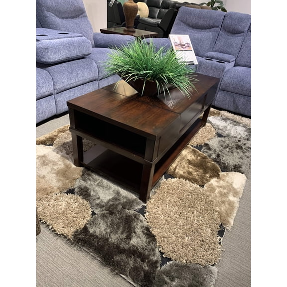 Gray/Beige Stone Soft Plush Design Shag, 7'6" x 10'3" Area Rug/Carpet by Makymo