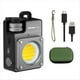 thumbnail image 1 of Mini Linterna de Camping Ultrabrillante de 3500 Lúmenes, Recargable por USB-C, 5 Modos de Luz, Portátil para Emergencias Al Aire Libre, Color Plateado., 1 of 8