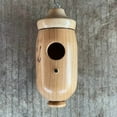 thumbnail image 5 of Podn Hummingbird House Natural Woods * 3pcs 5.5 * 2.6 in, 5 of 8