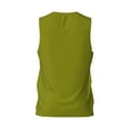 thumbnail image 3 of Gaeub Olive Men's Mesh Basketball Jersey, Quick-Drying Sleeveless Top S-4XL, Loose Muscle Tank Top -XX-Large, 3 of 9