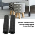 thumbnail image 4 of Bed Frame Toe Protector, 4 Pcs Bed Frame Leg Cover Prevent Collision  for Home, 4 of 7