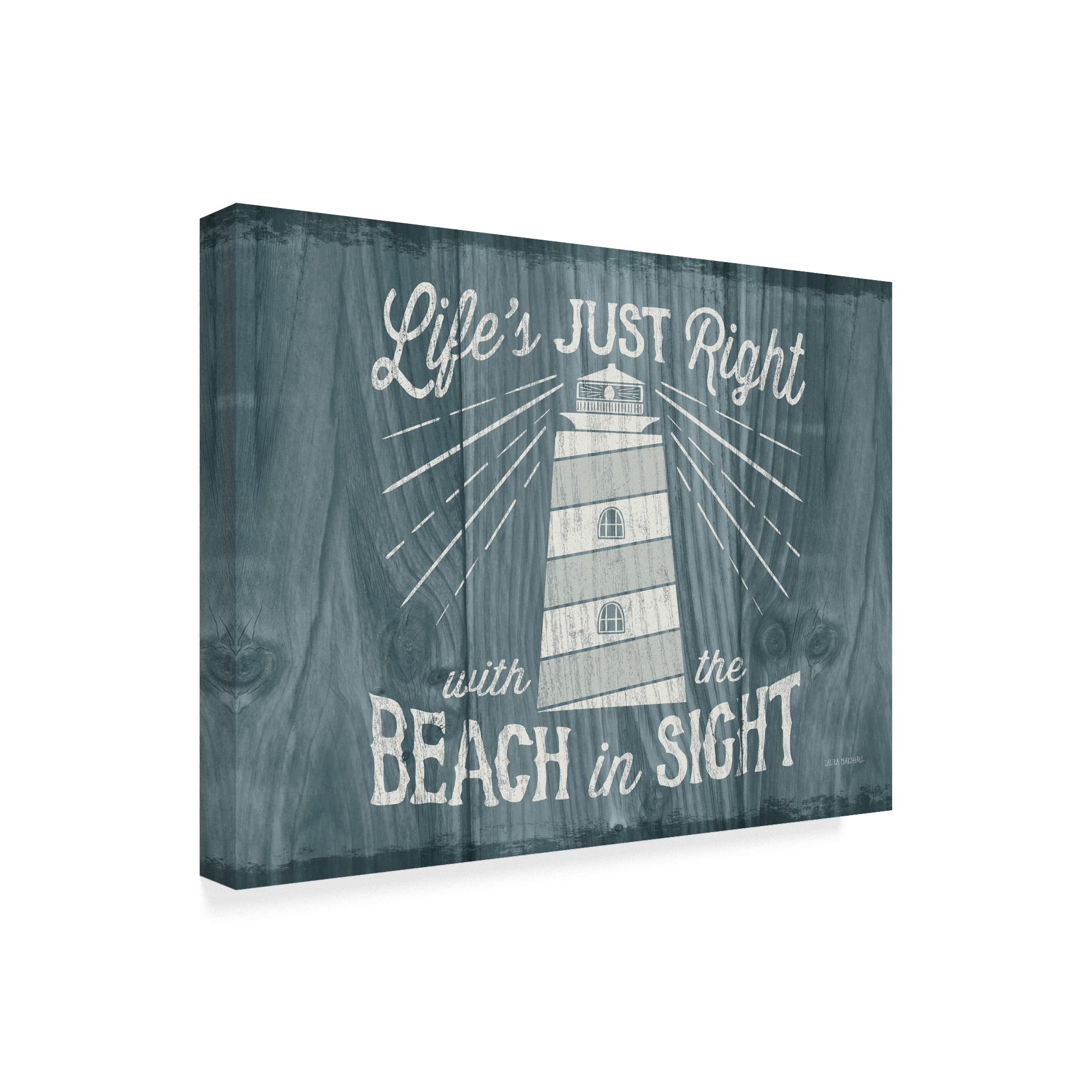 Trademark Fine Art 'Up North III v2 Crop' Canvas Art by Laura Marshall