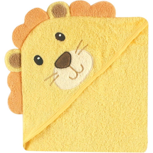 lion hooded towel