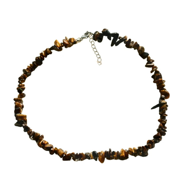 Collar de piedra de moda Minnieouse para mujer Malaquita Y14 piedra de ojo Type3 NO3