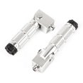thumbnail image 1 of Aluminum Alloy Foldable Anti-Slip Foot Pegs for Motorcycles, Electric Bikes, Scooters, ATVs, UTVs - 8mm Universal Fit, Durable & Rust-Resistant, Enhanced Traction & Comfort, Space-Saving Design, 1, 1 of 7