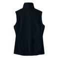 thumbnail image 6 of Womens Super Soft Value Polyester Fleece Vest True Navy Medium, 6 of 6
