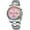 Silver pink, variant on Women Colorful Diamond Watches Chronograph Rotatable Bezel Mineral Glass Luminous Watch Stainless Steel Waterproof Date Analog Quartz Watch Fashion Business Dress Wristwatch