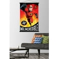 thumbnail image 2 of Disney Pixar The Incredibles - Mr. Incredible Wall Poster with Wooden Magnetic Frame, 22.375" x 34", 2 of 3