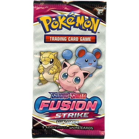 Pokemon Sword & Shield Fusion Strike Fun Pack (3 Cards)