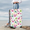 thumbnail image 4 of Wukai Cute Flamingo Elastic Luggage Cover: Personalized Protection for Your Suitcase - Fits 19~29-inch, Washable & Durable Travel Companion-Medium, 4 of 8