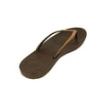 thumbnail image 3 of Fitflop Womens iQushion Ergonomic Metallic Mirror Flip Flops, Bronze, US 6, 3 of 3