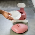 thumbnail image 3 of Kindsgut Potty Training Toilet in whale design, designed in Germany, Potty Training in a beautiful design and high quality, dusty pink, 3 of 7