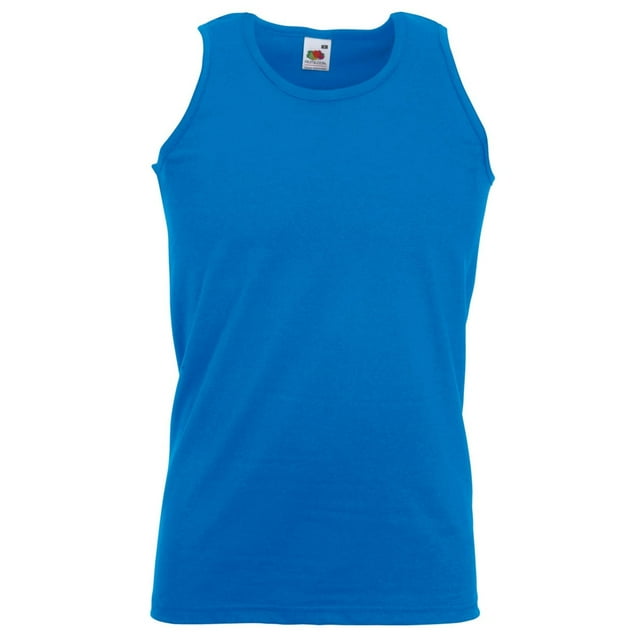 Fruit Of The Loom Mens Athletic Sleeveless Vest / Tank Top