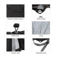 thumbnail image 3 of [LIXADA Outdoor Unisex Polainas de Nieve Rojas Cubitas de Piernas Impermables y Transibros para Senterismo], 3 of 7