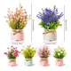 thumbnail image 3 of Plantas Artificiales Lab.G Flor Bonsai En Macetas Decoración 6pcs, 3 of 3