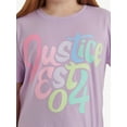 thumbnail image 3 of Justice Girls Oversized Graphic Tee, Sizes XS-XLP, 3 of 6
