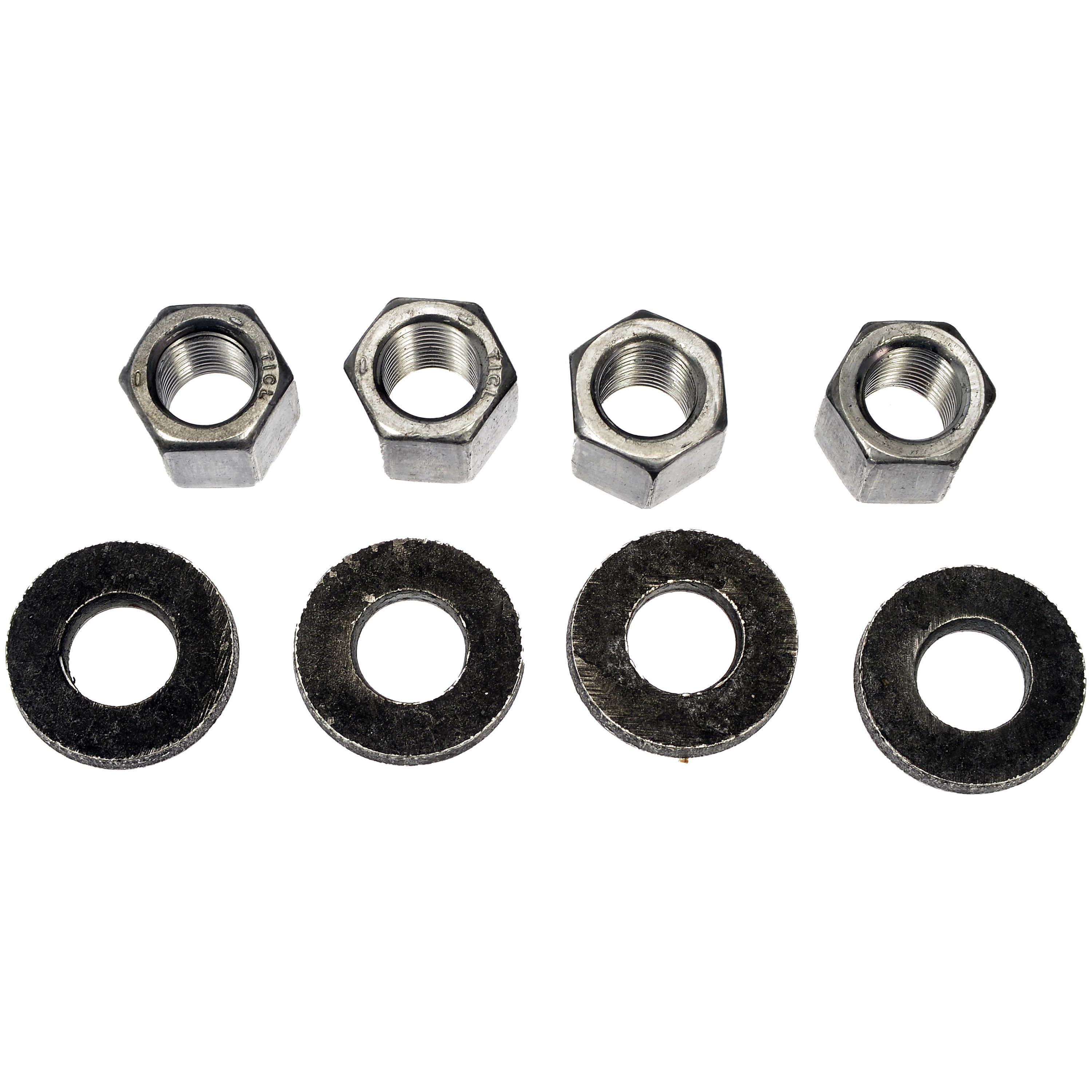 Dorman 929-764 Rear Leaf Spring Axle U-Bolt Kit for Specific Ford / Mazda / Mercury Models, Semi-Gloss Black