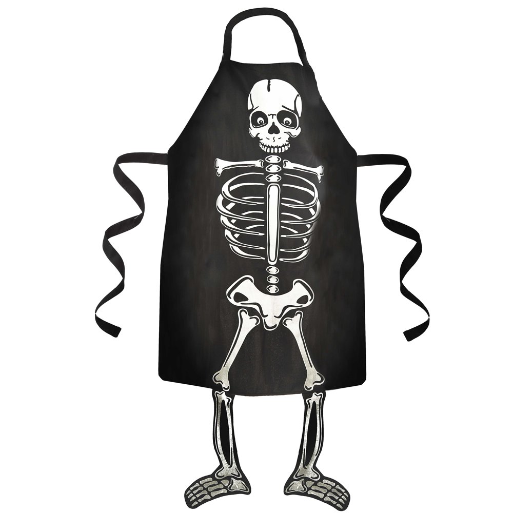 Halloween Skeleton Apron by Ganz