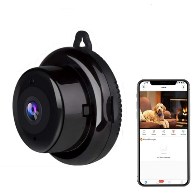 Mini Camera, WiFi Home Security Camera, Nanny Camcorder with 2 Way