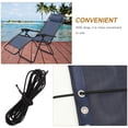 thumbnail image 2 of 1 juego de exquisito sillón de silla al aire libre accesorio de silla de playa de reemplazo de silla de reemplazo de silla útil, 2 of 5