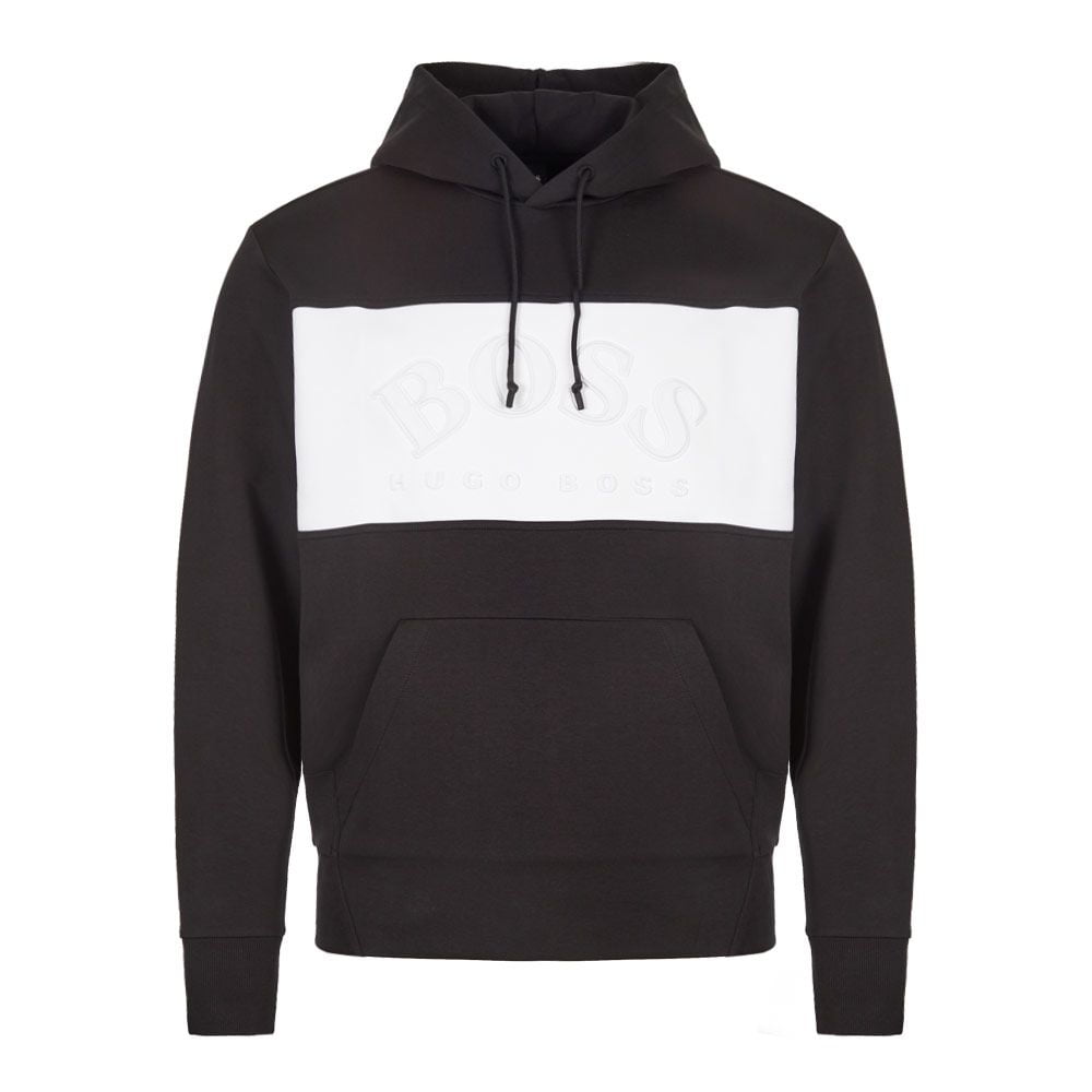 hugo boss sly hoodie white