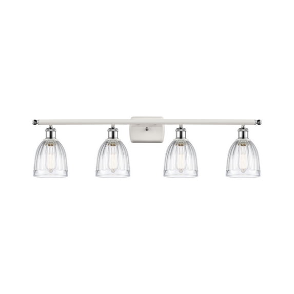 Innovations 516-4W-WPC-G442-LED Four Light Bath Vanity from Ballston collection