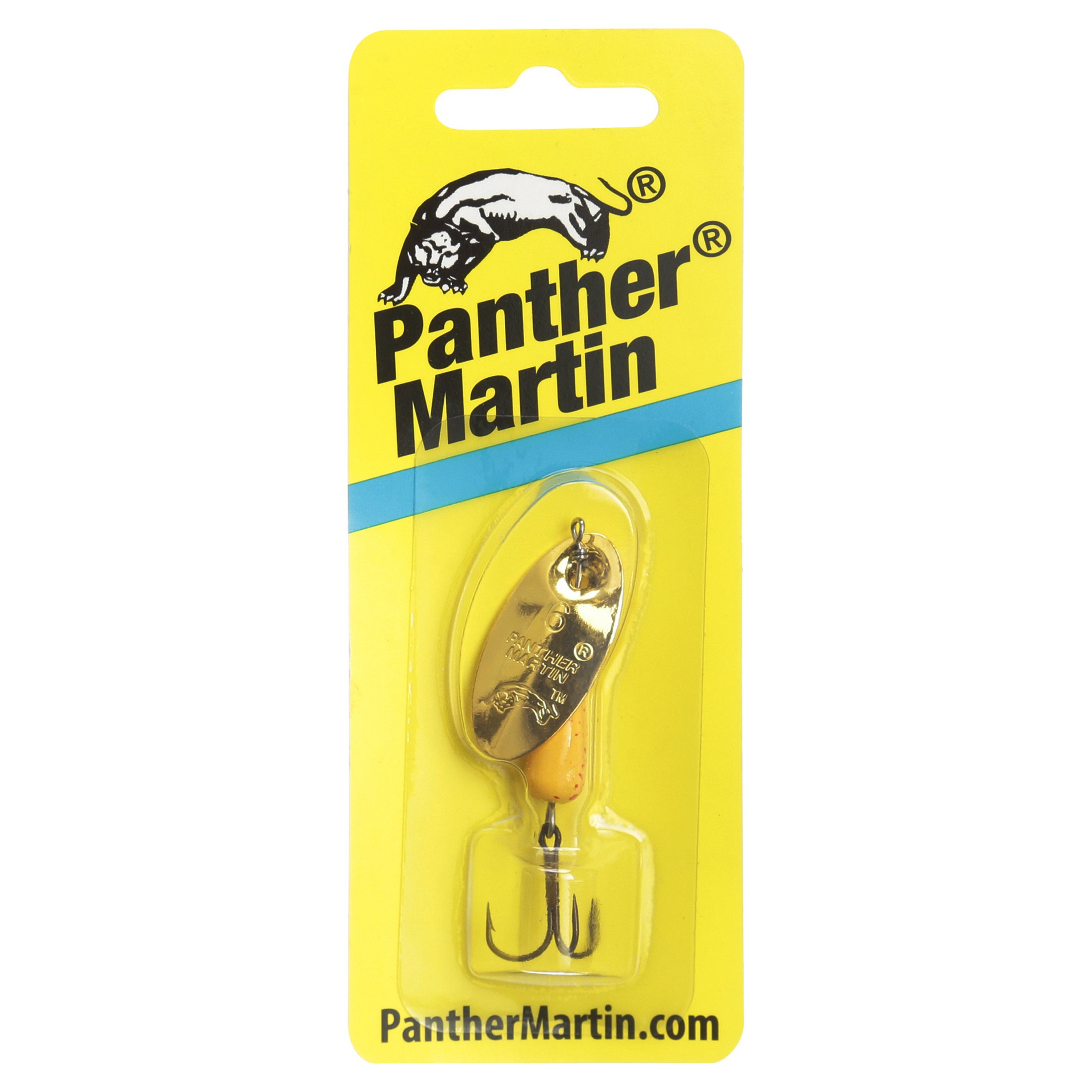 Panther Martin Undressed, Size (1/4oz.), Gold Red Speckled