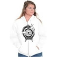 thumbnail image 4 of Hand Eye Crystal Ball Futuristic Spirit Zip Up Hoodie Men's Women's Brisco Brands L, 4 of 6