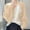 Beige, variant on Zedker Women's Open Front Cropped Cardigan Batwing Long Sleeve Ribbed Knit Bolero Shrugs Casual Soft Lightweight Sweaters,Plus Beige L