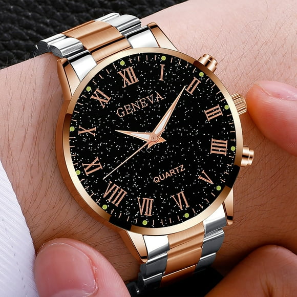 Stiwee Guess Watches for Men Men's Watch Quartz Watch Men's Clothing Accessories Casual Watch/Rose Gold