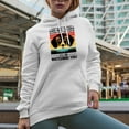 thumbnail image 2 of Every Snack You Make, Every Bite You Take, I'll Be Watching You, Funny Dog, White Hooded Sweatshirt or Hoodie, Medium, 2 of 5
