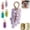 Iight purple(Lavender scent), variant on Grapes Soap on a Rope, Soap Grapes on a Rope – Handmade Grapes Cluster Shaped Soaps with Rope for Shower Hanging, Bathroom Kitchen Decor, Grape Scented