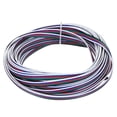 thumbnail image 1 of Unique Bargains 22 AWG Flat Ribbon Wire, LED Extension Cable 5 Pin, 39.4Ft Long 0.067' Dia 5 Color RGB Cable, Internal Wiring, 1 of 7