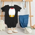 thumbnail image 3 of cute Baby Penguin Fake Tuxedo Romper Boys or Girls Infant Baby Brisco Brands 12M, 3 of 6