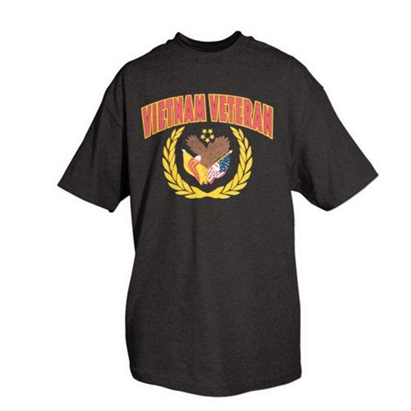 Fox Outdoor Products Themed One-Sided Imprinted Vietnam Veteran T-Shirt, Medium