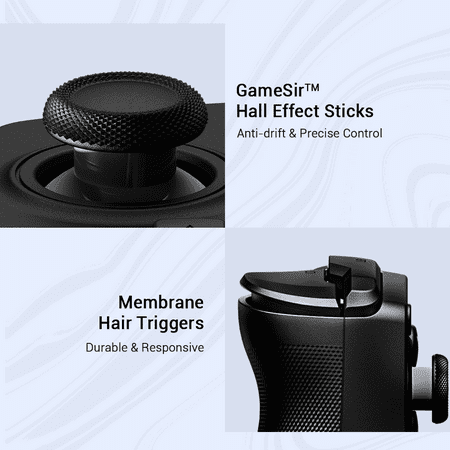 GameSir X5 Lite Black Android/ iOS両対応 スマートフォン用有線ゲーミングコントローラー(ブラック) GAMESIRX5LITEクロ 返品種別A