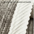 thumbnail image 4 of LAICAIW Simple Striped Chenille Anti-Scratch Couch Cover, Funnyfuzzy Sectional Sofa Cover (43.3 * 82.7IN,Green), 4 of 7