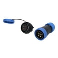 thumbnail image 1 of Enchufe impermeable con tuerca trasera para conector de alimentación de aviación, adaptador industrial de 250 V y 45 A, LP284 pines, 1 of 12